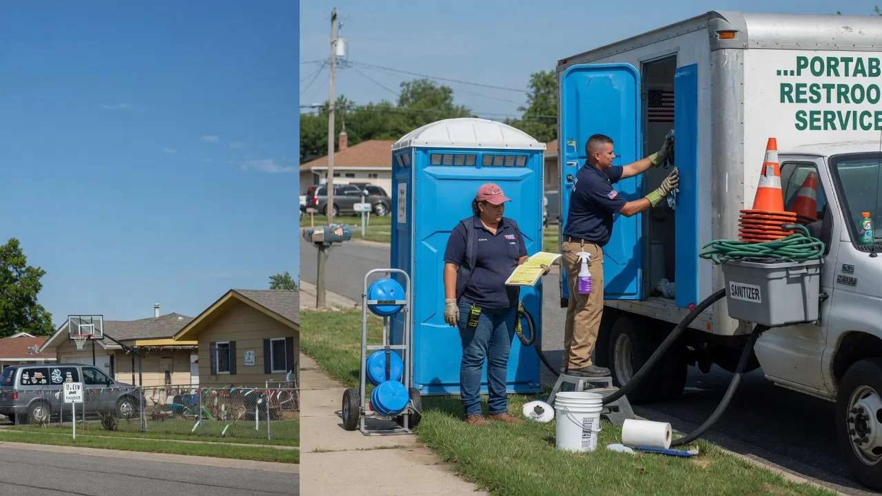 Portable Toilet Rental in New Vienna, IA near me